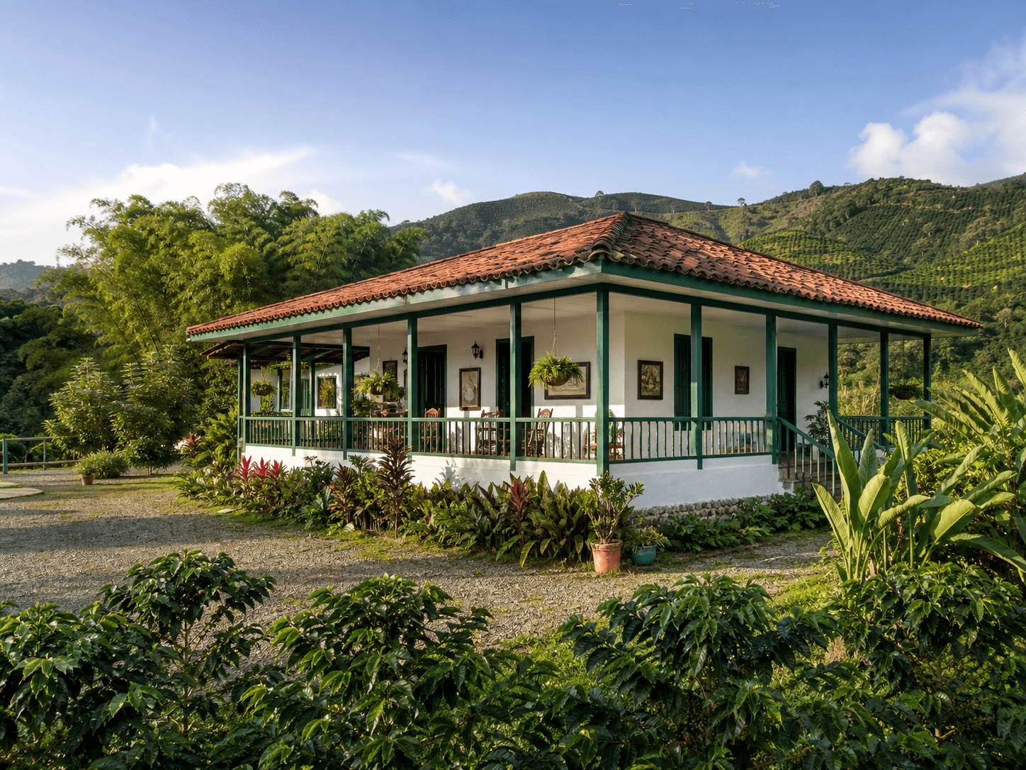 Salento coffee finca veranda exterior